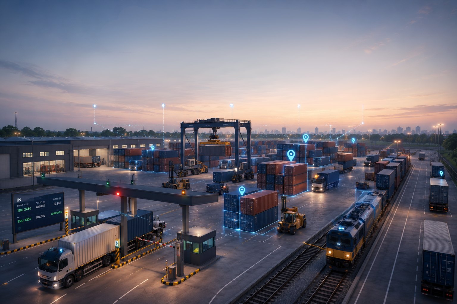 Inland Container Depot Management System